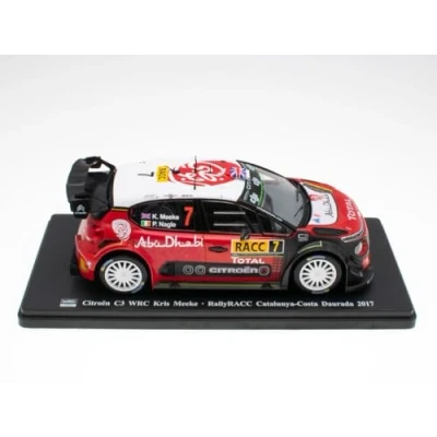 Immagine di OPO 10 Modellino in Scala 1/24 Compatibile con Citroen C3 WRC Kris Meeke Rally RACC Catalunya Costa Daurada 2017 WRC002