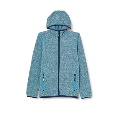 Immagine di CMP Giacca in Knit Tech da bambini con cappuccio fisso, Reef Antracite, 98