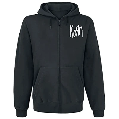 Immagine di KORN Mirror Cover Uomo Felpa Jogging Nero L 80% Cotone, 20% Poliestere Regular