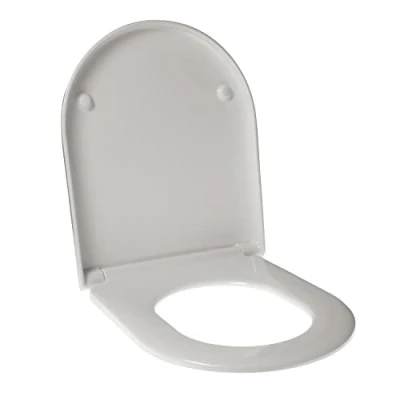 Immagine di Copriwater per DURAVIT ARCHITECT AVVOLGENTE TERMOINDURENTE BIANCO cerniera inox