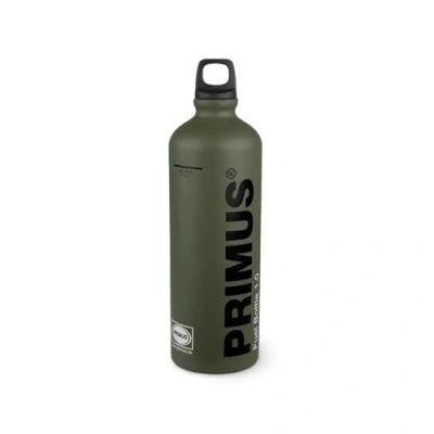 Immagine di Primus Fuel, Bottiglia per Carburante in Alluminio Ultraleggera Verde Militare, 350 ml