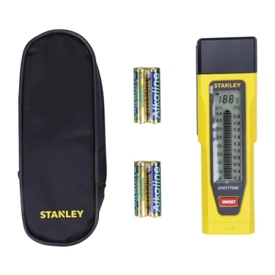 Immagine di STANLEY, Misuratore di Umidità. Con fodero agganciabile alla cintura. 0 77 030