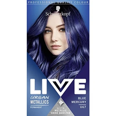 Immagine di Schwarzkopf LIVE U67 Blu Mercurio