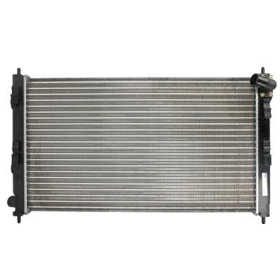Immagine di NISSENS 628952 Radiatore motore Alluminio 700 414 23 Alette di raffreddamento montate meccanicamente MITSUBISHI: Outlander 2 SUV, ASX SUV