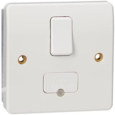 Immagine di MK Logic Plus K330 WHI Unità di connessione con interruttore bipolare, 13 A, uscita flessibile