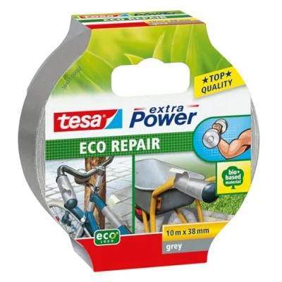 Immagine di tesa ECO REPAIR 56431 00002 00 Nastro in tessuto tesa® extra Power Grigio (L x L) 10 m 38 mm 1 pz.
