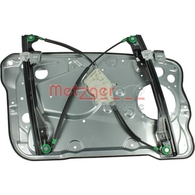 Immagine di Metzger Alzacristallo anteriore Dx elettrico con piastra ad avvitamento senza motore 2160045 SKODA: Fabia 1 Combi, I Hatchback