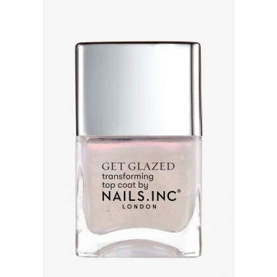 Immagine di Nails Inc Better On Top GLAZE Quick Dry Coat Smalto Asciugatura rapida in 45 secondi Vegano e senza sperimentazione su animali lucido idratante Manicure perfetta