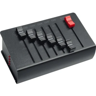 Immagine di ALGAM LIGHTING Controller DMX 6 Canali Uscita USB e XRL 3 Punti IP20 160 x 100 70 mm