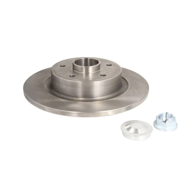 Immagine di ABE C4R037ABE Disco freno Assale posteriore 274 10,9 5 pieno con dado, anello sensore ABS, calotta/coperchio, kit cuscinetto ruota