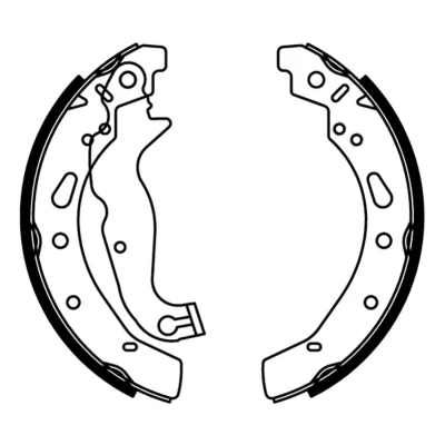 Immagine di ABE C0G055ABE Ganasce Freno Assale posteriore 200 32 FORD: FIESTA 6, 6 Van, KA+ Hatchback, MAZDA: 2 Hatchback