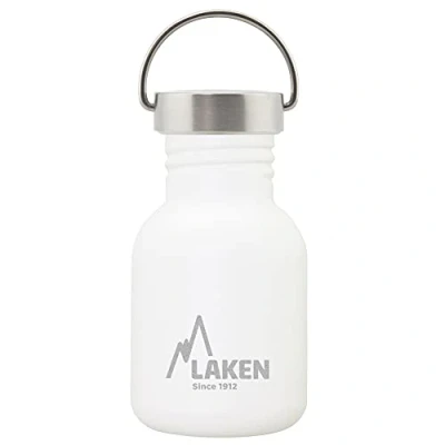 Immagine di LAKEN Bot. ac. inox Basic 350ml S/S tapón Blanco