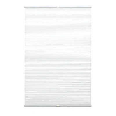Immagine di GARDINIA Tenda da giorno plissettata alveolare Concept, Rullo a scomparsa, Incl. materiale di montaggio, EASYFIX con due binari scorrimento, Bianco, 50 x 130 cm (P A)