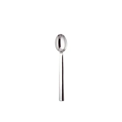 Immagine di Alessi JH01/1 Rundes Modell Set di 6 Cucchiai da Tavola in Acciaio Inossidabile 18/10, Finitura Lucida