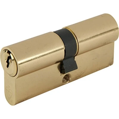 Immagine di Yale Locks X6 Cilindro doppio profilo europeo, 35 x (80 mm), finitura ottone lucido e certificazione KiteMark