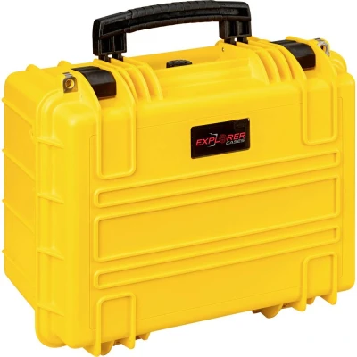 Immagine di Explorer Cases Valigetta portaoggetti outdoor 3823HL.Y yellow with pick &amp; pluck foam (L x A P) 38 27 23 cm Giallo