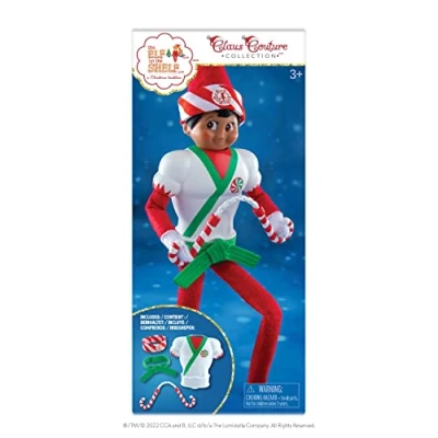 Immagine di Elf on The Shelf Clothes Boy And Girl Outfits Accessories (Claus Couture Karate Kicks Set (Scout Not Included)