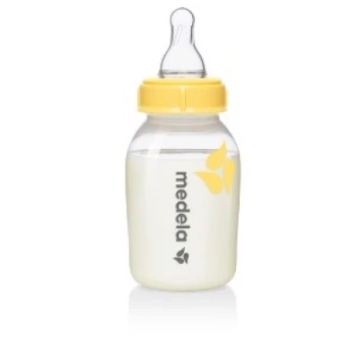 Immagine di Medela Tettarella per Latte Materno a Flusso Lento con Biberon da 150 ml senza BPA
