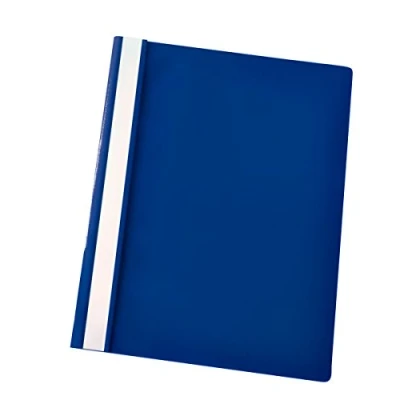 Immagine di ESSELTE VIVIDA Report File, Cartellina in PPL ad Aghi, f.to A4, Capacità fino a 160 Fogli (80 gr/mq), Polipropilene, Blu, Confezione da 25 Pezzi, 28315
