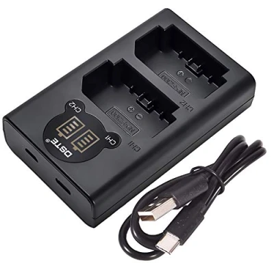 Immagine di DSTE NP FZ100 Batteria USB Dual Quick Charger Compatibile per Sony Alpha 9, A9, 9R, A9R, 9S, A9S, A7RIII A7R3, a7 III