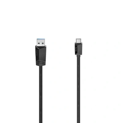 Immagine di Hama 200653 Cavo USB C maschio A maschio, 3.2 Gen1, 5 Gbps, 3.00 m, nero