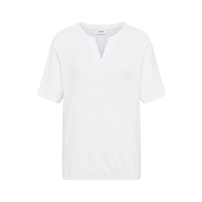 Immagine di Cecil LOOK Tshirt basic, Donna, Taglia: Medium, Weiß