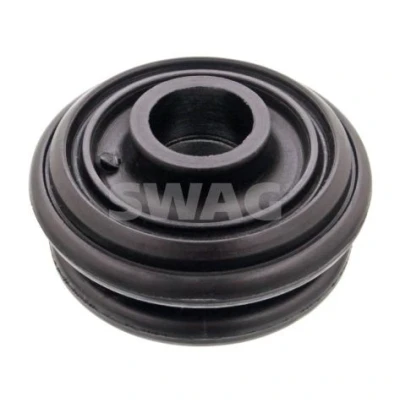 Immagine di SWAG 80 10 4621 Supporto ammortizzatore a molla Assale posteriore, inferiore senza cuscinetto sfere Gomma MITSUBISHI: Outlander 2 SUV, ASX SUV