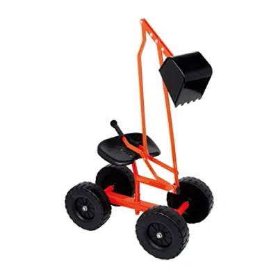 Immagine di small foot Ruspa con cassone e ruote, gioco per sabbia, girevole a 360, dai 3 anni, 4628