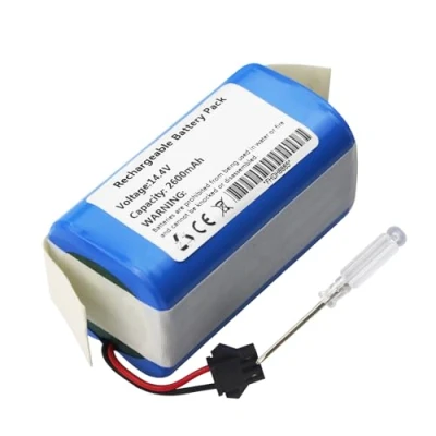 Immagine di ANTIEE Vacuum Cleaner Batteria per Tesvor SUN INTE 172 273 M1 N1 S3 V6 T8 X580 X580R X583 X586 X500 Simum 6 7 8 9 V300 S6 Turbo Pro Robot di pulizia 14.4V 2600mAh