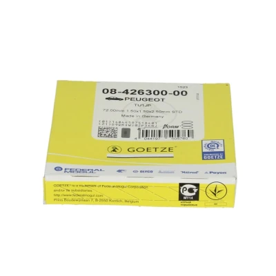 Immagine di GOETZE ENGINE 08 426300 00 Kit Fasce Elastiche 72 PEUGEOT: 206 Hatchback, 106 II CITROËN: Saxo C3 II, I Hatchback