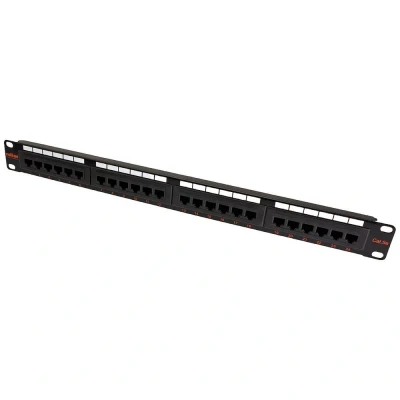Immagine di Roline 24 Porte Patchpanel di rete 483 mm (19) CAT 5e 1 U Nero