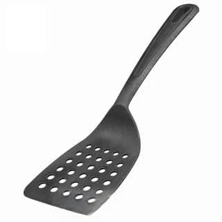 Immagine di Westmark Spatola per padella, resistente al calore fino a 270 C/ 518 F, larghezza superficie di appoggio e bordo appositamente appiattito, plastica, Gentle, nero, 28372275, 310 x 93 35 mm