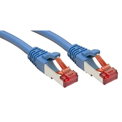 Immagine di LINDY 47721 RJ45 cavo di rete, patch CAT 6 S/FTP 5.00 m Blu 1 pz.