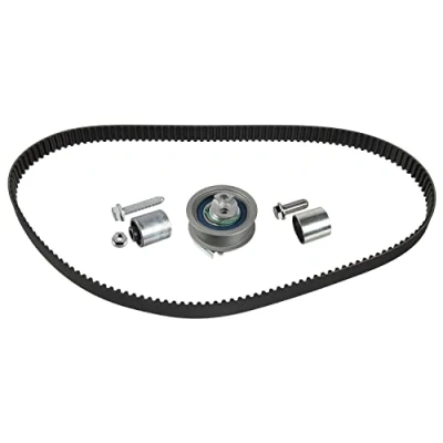 Immagine di FEBI BILSTEIN 30586 Kit cinghia di distribuzione 148 con profilo dente trapezoidale VOLKSWAGEN: GOLF 6, Polo V Hatchback, Passat B6 Variant