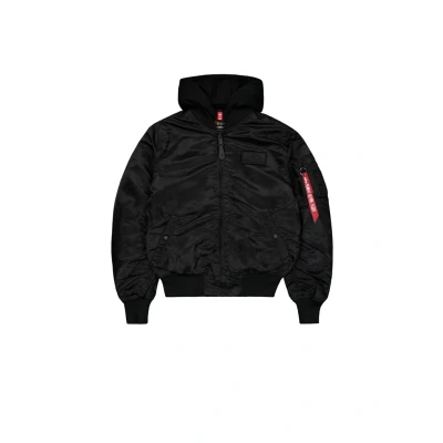 Immagine di Alpha Industries MA1 ZH BACK Print Giubbotto Bomber, Taglia: XS, Black white