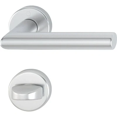 Immagine di HOPPE, 3286551, Manico set con rosette WC Amsterdam anodizzato, argento
