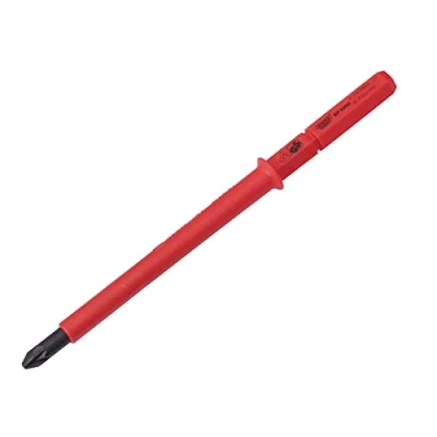 Immagine di Draper 9651PZ numero 2 Ergo Plus tipo PZ VDE cacciavite lama intercambiabile, blu, 100 mm