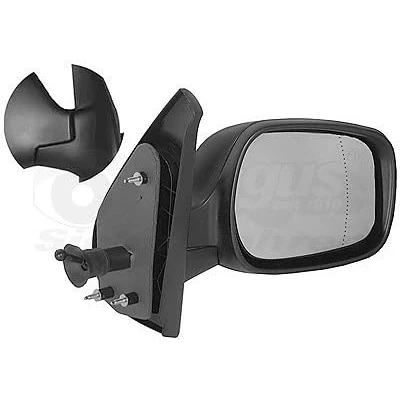 Immagine di Specchio retrovisore esterno Van Wezel 4310814 Dx completo, asferico, regolabile dall&#039;interno, Regolazione:tiranteria RENAULT: Kangoo I