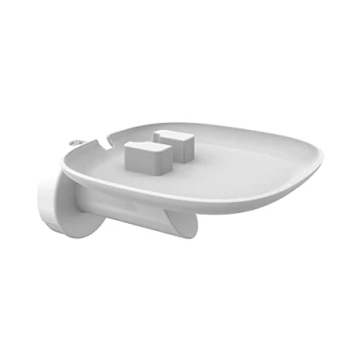 Immagine di conecto, supporto da parete per SONOS ONE (SL) e Play:1, altoparlanti in acciaio alluminio, bianco