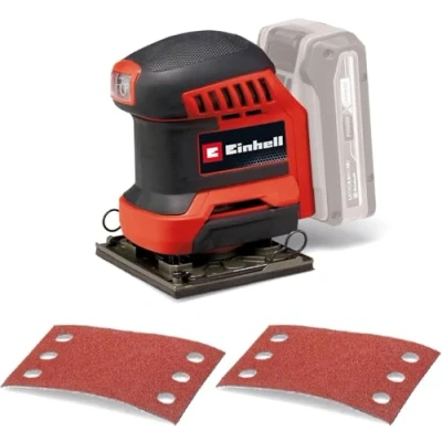 Immagine di Einhell Power X Change TE OS 18/113 Li Solo 4460731 Levigatrice a delta batteria senza batteria, caricatore, incl. accessori 18 V Quantità di