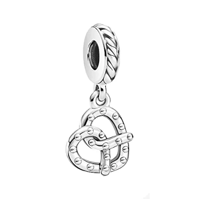 Immagine di PANDORA Ciondolo a forma di pretzel in argento Sterling