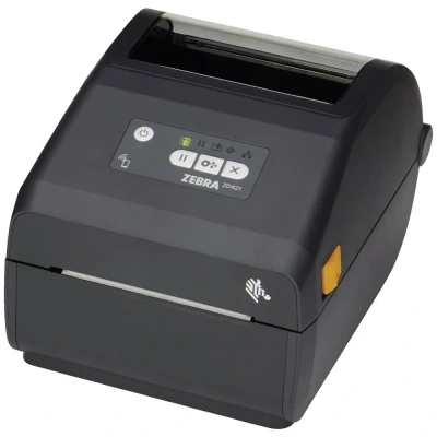 Immagine di Zebra ZD421c Stampante di etichette Termica, a trasferimento termico 203 x dpi Larghezza etichetta (max.): 118 mm USB, LAN