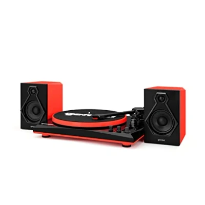 Immagine di Gemini TT 900 RED Giradischi con Sistema audio Bluetooth completo