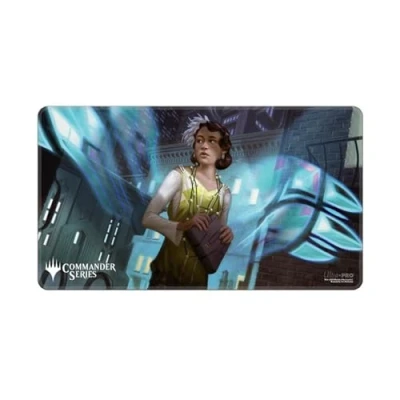 Immagine di Ultra Pro Commander Series # 1: Mono Giada tappetino da gioco cucito per Magic: The Gathering, edizione limitata MTG Gaming Accessories Oversize mouse giocatori