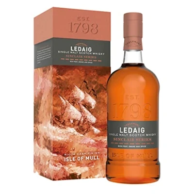 Immagine di Ledaig SINCLAIR SERIES Rioja Cask Finish 46,3% Vol. 0,7l in Giftbox