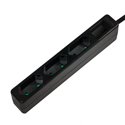 Immagine di LogiLink LPS229B Multipresa 3 scomparti Nero CEE 7/17 1 pz.