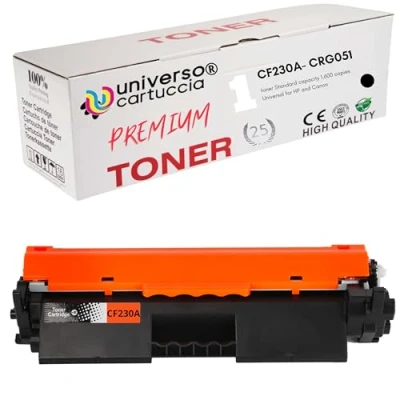 Immagine di universo cartuccia 30A CF230A CRG 051 Toner compatibile con HP Laser Jet Pro M203D M203DN M203DW MFP M227SDN M227D M227FDN M227FDW M203 M227 (CF230A)