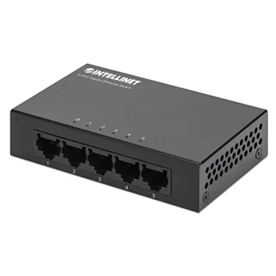 Immagine di IC Intracom Intellinet 5 Port Gigabit Ethernet Switch