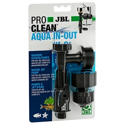 Immagine di JBL Proclean Aqua In Out 6142900 pompa di aspirazione, a getto d’acqua, pezzo ricambio, semplice cambio dell&#039;acqua