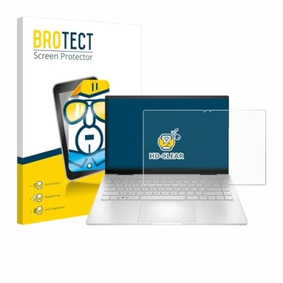 Immagine di brotect Pellicola Protettiva per HP Pavilion x360 2 in 1 (14 ekX) Protezione Schermo [Trasparente, Anti Impronte]